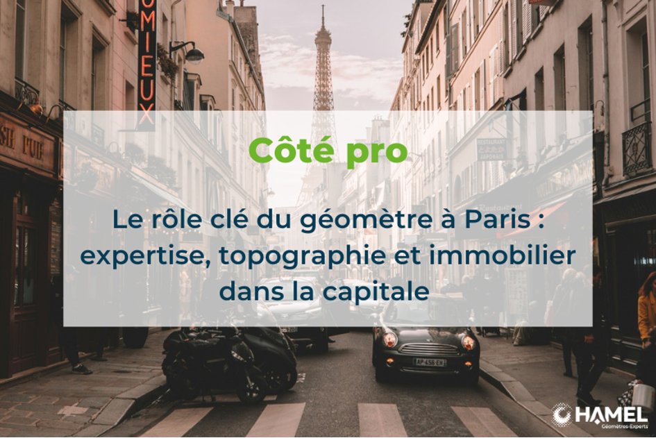 role geometre paris